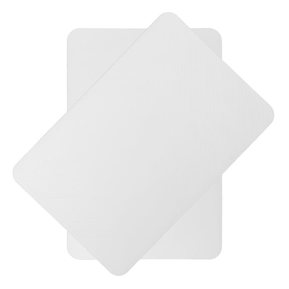 Hemoton Clear Adhesive Shoe Sole Protectors, Non-Rubber, Anti- Pads for Shoes, 2 Pieces, Quiet and Comfortable