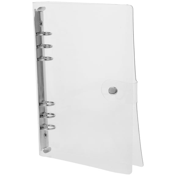 Hemoton Traveler Notebook Planner Binder Shell Transparent Ledger Case