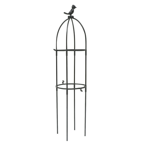 Hemoton Trellis 37.34” Fiberglass Climbing Plant Cage with Durable Support (2 Count)