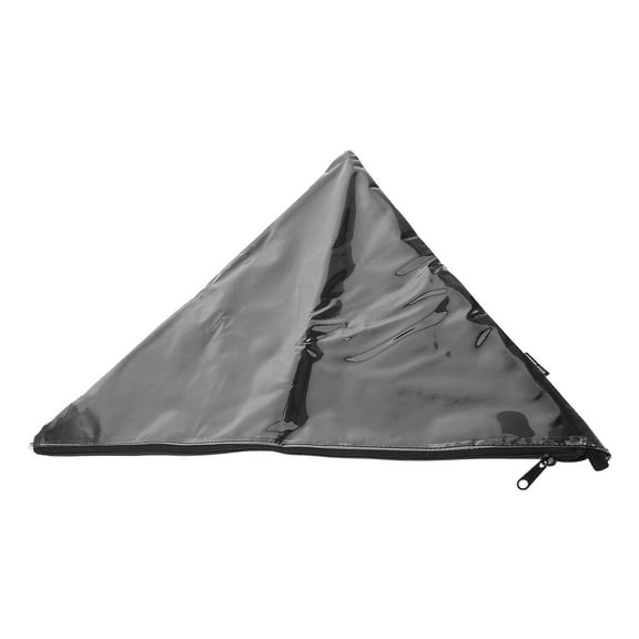 Hemoton Triangle Flag Bag Plastic Flag Holder Plastic Flag Container Plastic Flag Bag Foldable Flag Container