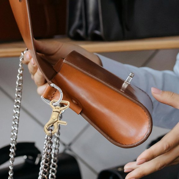 Hemoton Trigger Snap Hook Swivel Clasp Clip Trigger Clasp Lobster Clasp Swivel Lobster Clip Solid Brass Trigger Snap Hook Brass Swivel Snap Hook