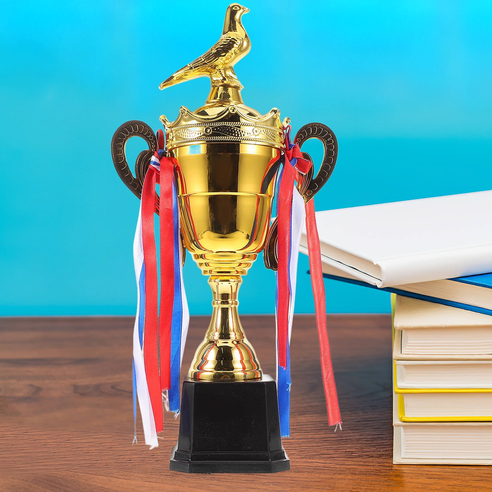 Glass Tennis Trophy - Racket-Shaped Award For Tournaments, Leagues, Sports Events | Elegant Keepsake Gift