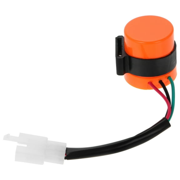 Hemoton Turn Signal Relay Bulbs Electronic Relay LED Signal Flasher 3 Pin Motorcycle Relay Round Turn Flasher Relay for Motorcycle