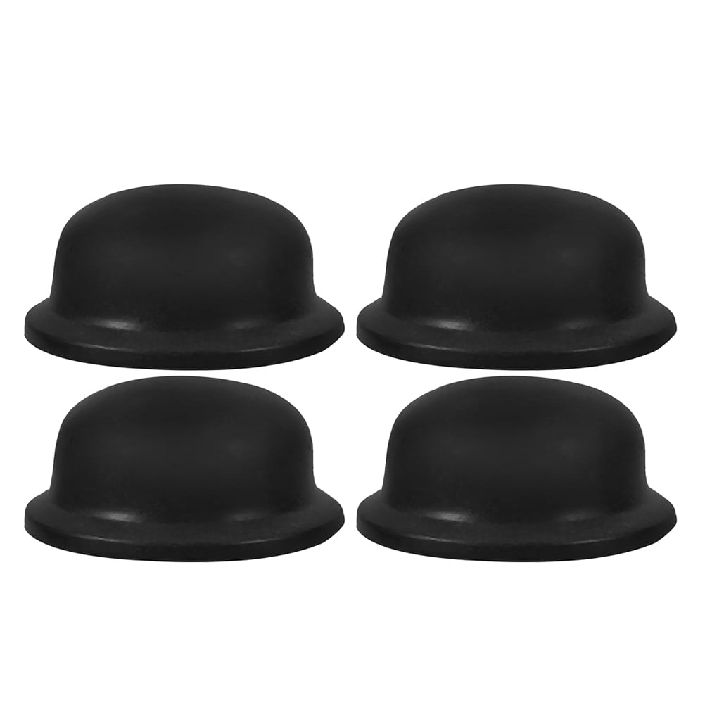 Hemoton Umbrella Tip Replacement Plastic Cane Tips Walking Sticks End Caps Plastic Umbrella Repair Accessories 4 Pcs