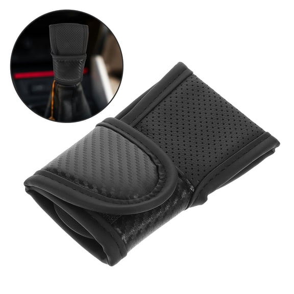 Hemoton Universal Car Gear Shift Knob Cover and Boot, Gear Shift Button Lid, Shifter Lock, Car Accessory for Most Vehicles