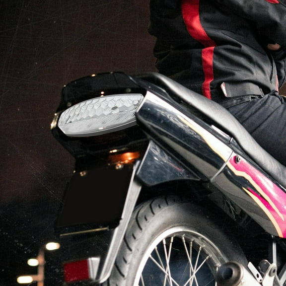 Hemoton Universal Led Tail Light For Motorcycles Dirt Bikes And Utvs Rear Brake Light Bright Illumination For Off-Road And Outdoor Use