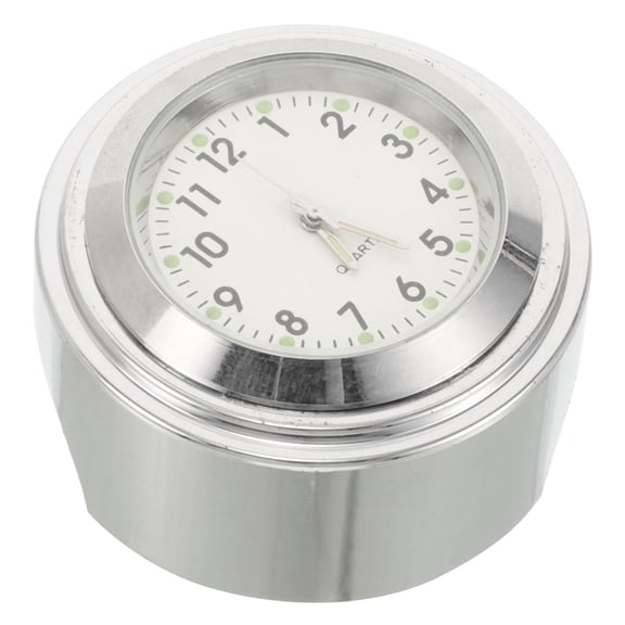 YOSADIER Durable Waterproof Motorcycle Handlebar Clock Multi Color for Easy Time Viewing on 22 to 25Mm Bars
