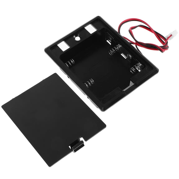 Hemoton Universal Safe Box Battery Box Safe Box Battery Box Replacing Safe Box Battery Case AA Battery Case Holder Replaceable Safe Box Battery Case