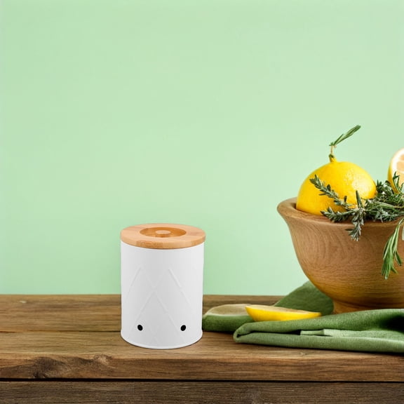 Hemoton Vegetable Storage Tin Potato And Onion Storage Bin Large Capacity Vegetable Fresh Keeper Bin For Kitchen Organization Home Use