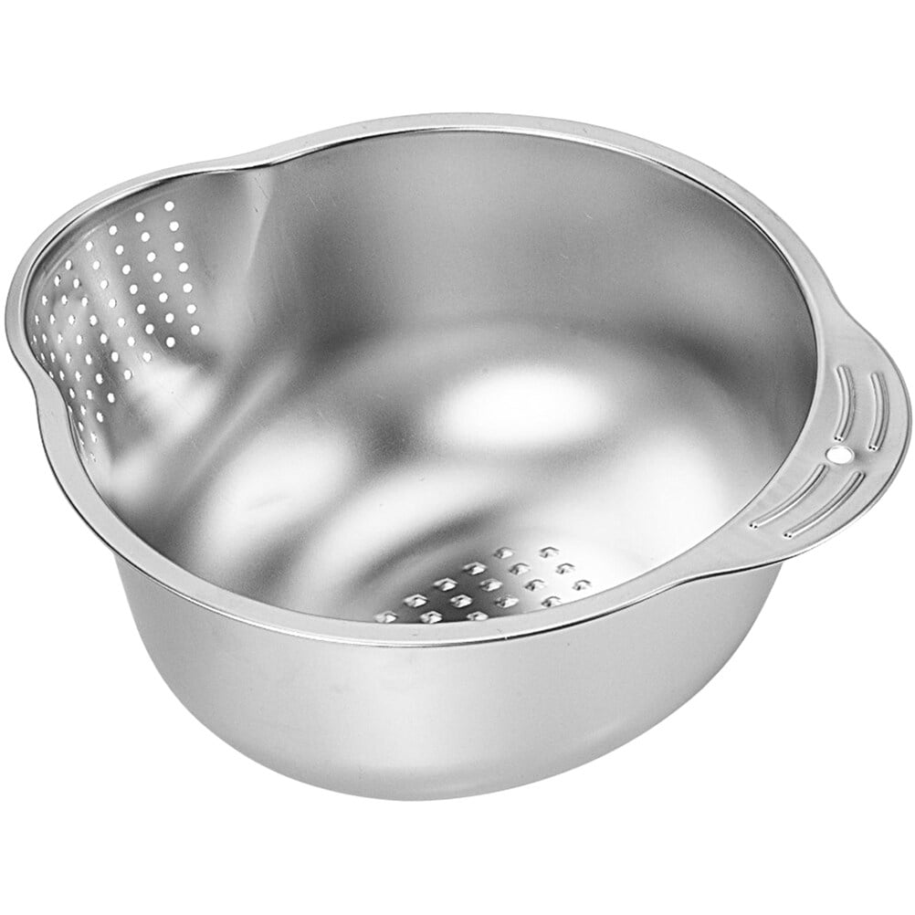Hemoton Vegetable Washing Basin Rice Strainer Bowl Rice Strainer Food