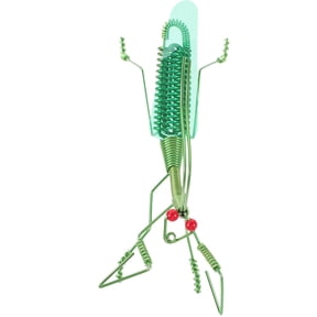 YOSADIER Vintage Green Mantis Statue for Desktop Decor Aluminum