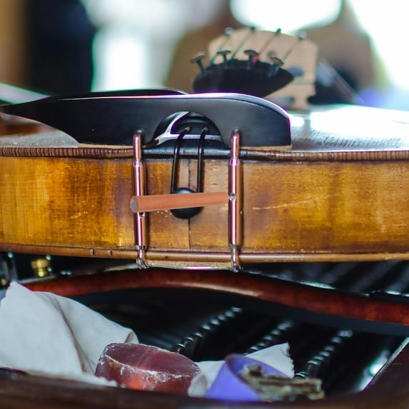 Hemoton Violin Chin Rest Screw Adjustment Tool Non-Slip Wooden Handle Chinrest Screw Wrench Essential Violin Accessory for Optimal Performance