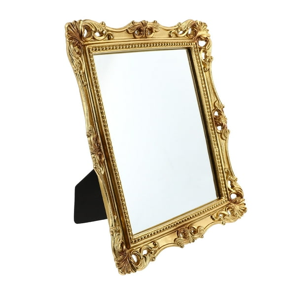 Hemoton  Wall Mirrors Decorative Vanity Clear Texture Makeup Dormitory Use Travel