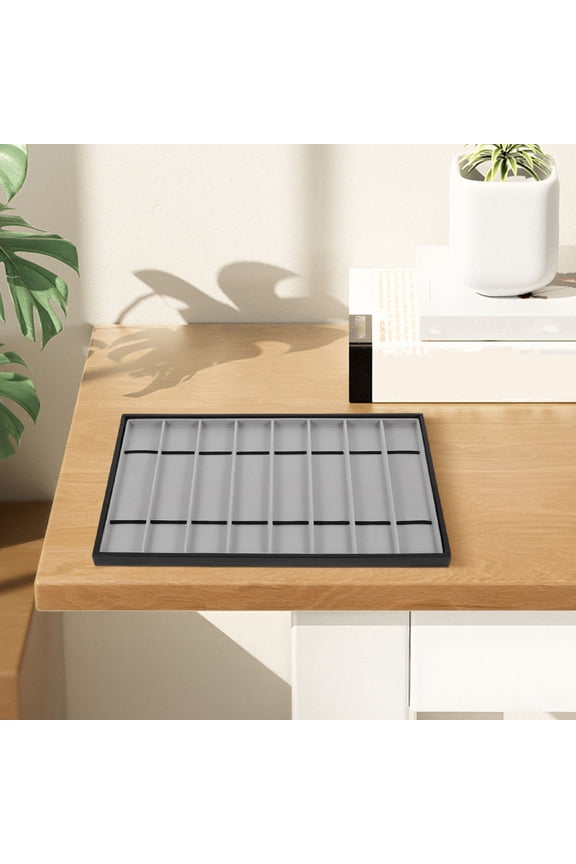 Watch Display Tray 8-Slot Watch Storage Tray for Retail and Home Use Watch Storage Holder Protective Case Watch Organizer for Storage