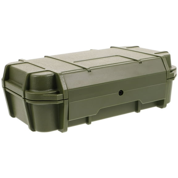 Hemoton Waterproof Airtight Plastic Container Dry Storage Box Plastic Shockproof Survival Container Carry Box For Fishing Camping Hiking