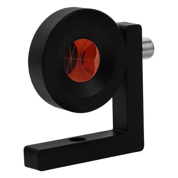HEMOTON Adjustable Mini Prism for Construction and Surveying 1 Set Copper Coated Right Angle Machined Anodized Aluminum Body