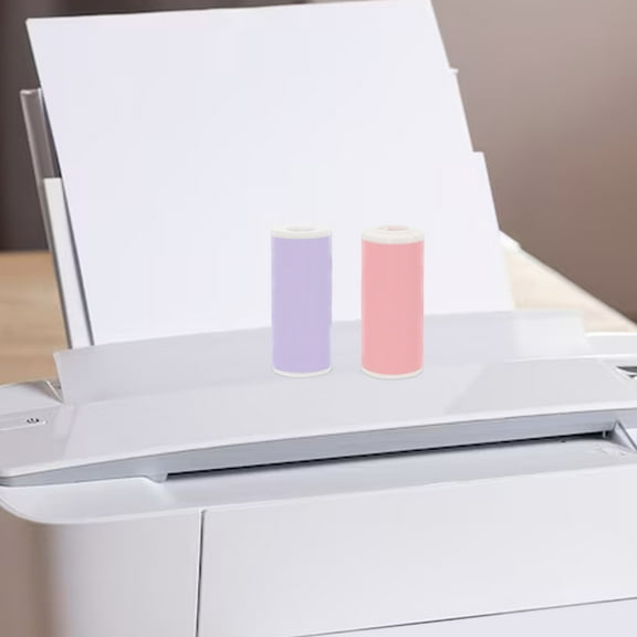 Hemoton Waterproof Sticker Paper for Mini Thermal Printers Ideal for Various Print Tasks Assorted