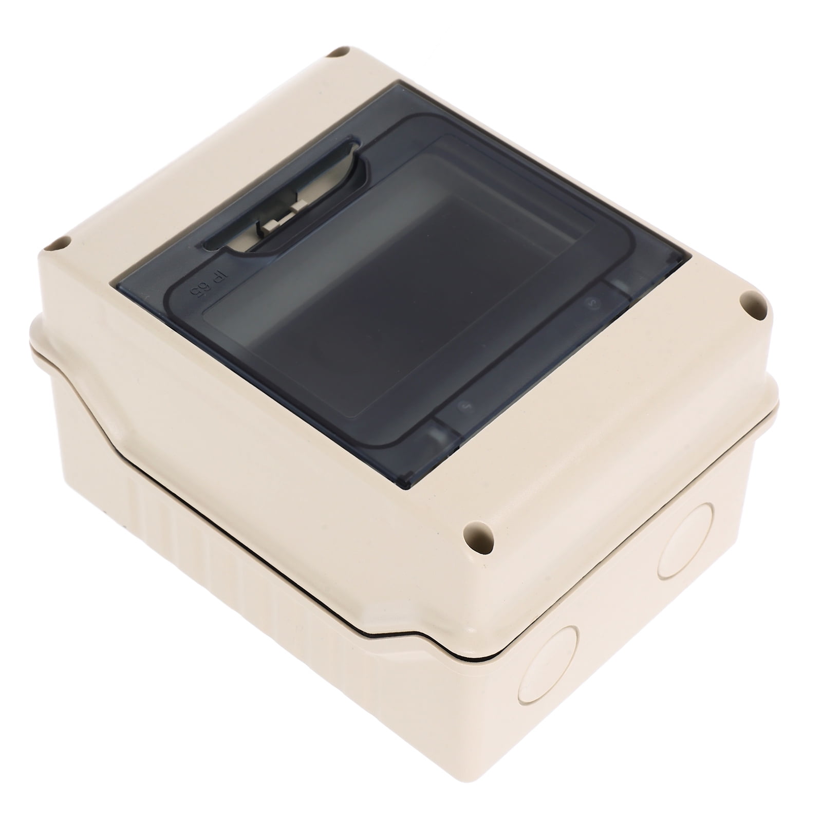 Hemoton Weatherproof Ac Disconnect Box For Outdoor Use Circuit Power Distribution Box For Home Rv Solar Installations Electrical Enclosure Case 5 Circuits