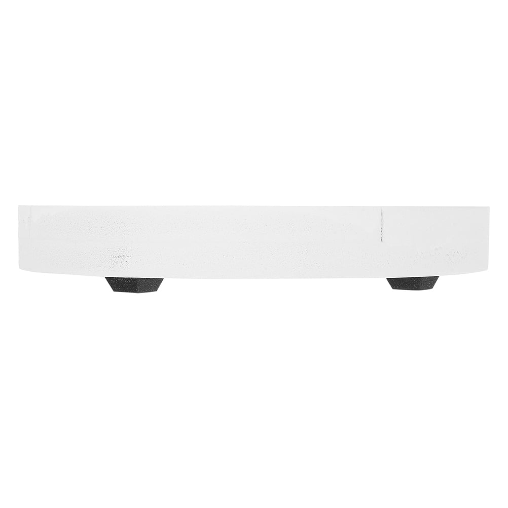 Hemoton White Round Planter Saucer Heavy-Duty Water Tray For Plants ...