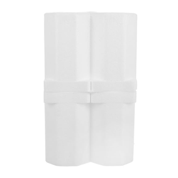 Hemoton Wine Bottle Protector with Foam Padding Double Bottle Packaging Box Wine Transport Box for Wine Shipping and Moving