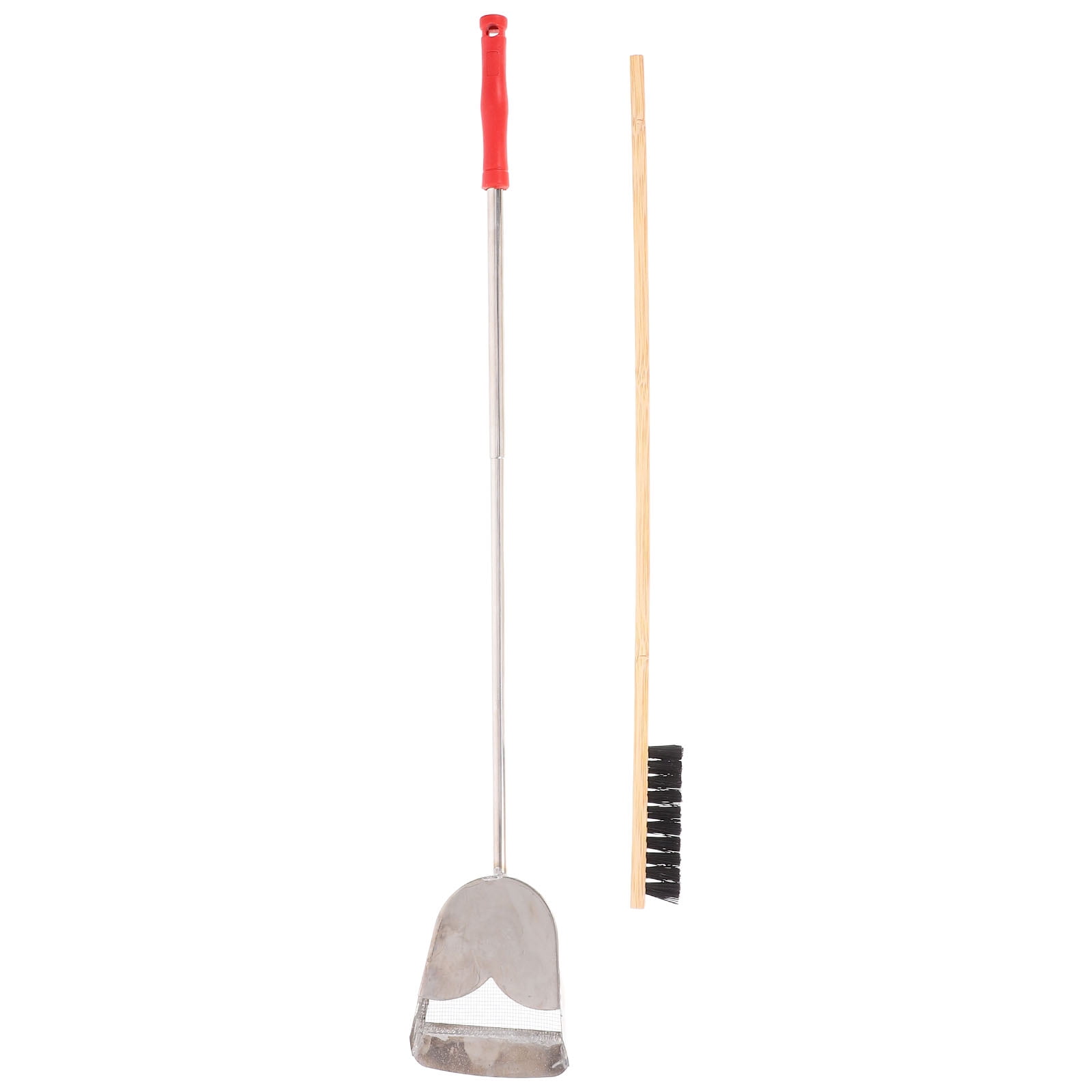 Hemoton Wood and Stainless Steel Bird Cage Cleaning Set with Droppings ...