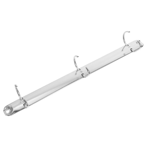 Hemoton Zinc Alloy Binder Rings 2-Ring Binder Mechanism For Loose Leaf Binding Small Binder Rings For Book Binding Scrapbook Notebook For Business And Students