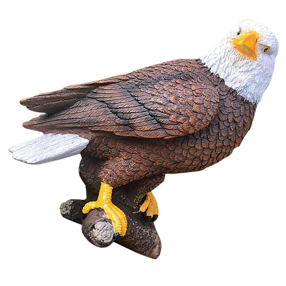 Hemoton Decorative Bird Sculptures with Spread Wings for Home Ornaments and Garden Decor