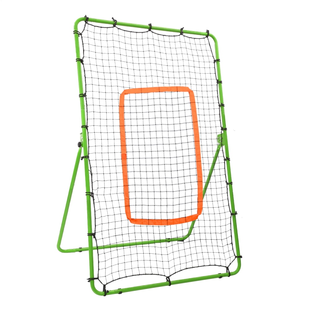 Hemousy Portable Volleyball Practice Net 6x3.6Ft, High-Density PE Rebounder Net with Non-Slip Feet for Indoor Outdoor