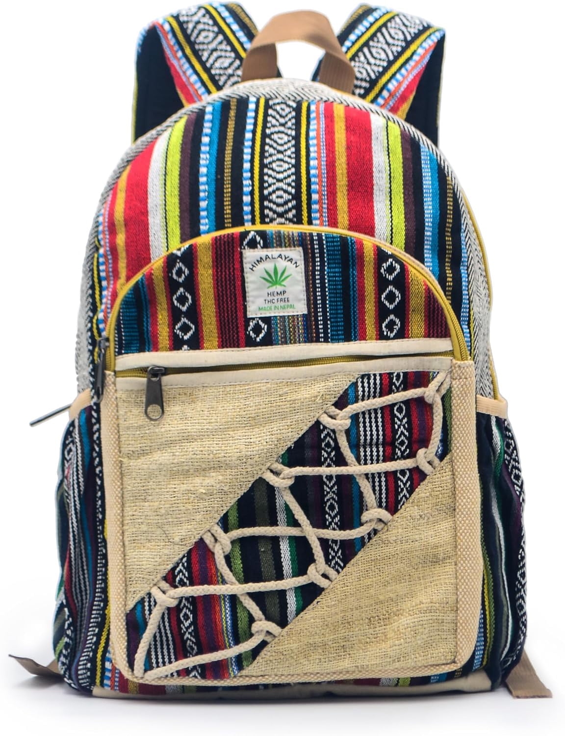 Hemp-Backpack-16x11-inches-  display picture 2