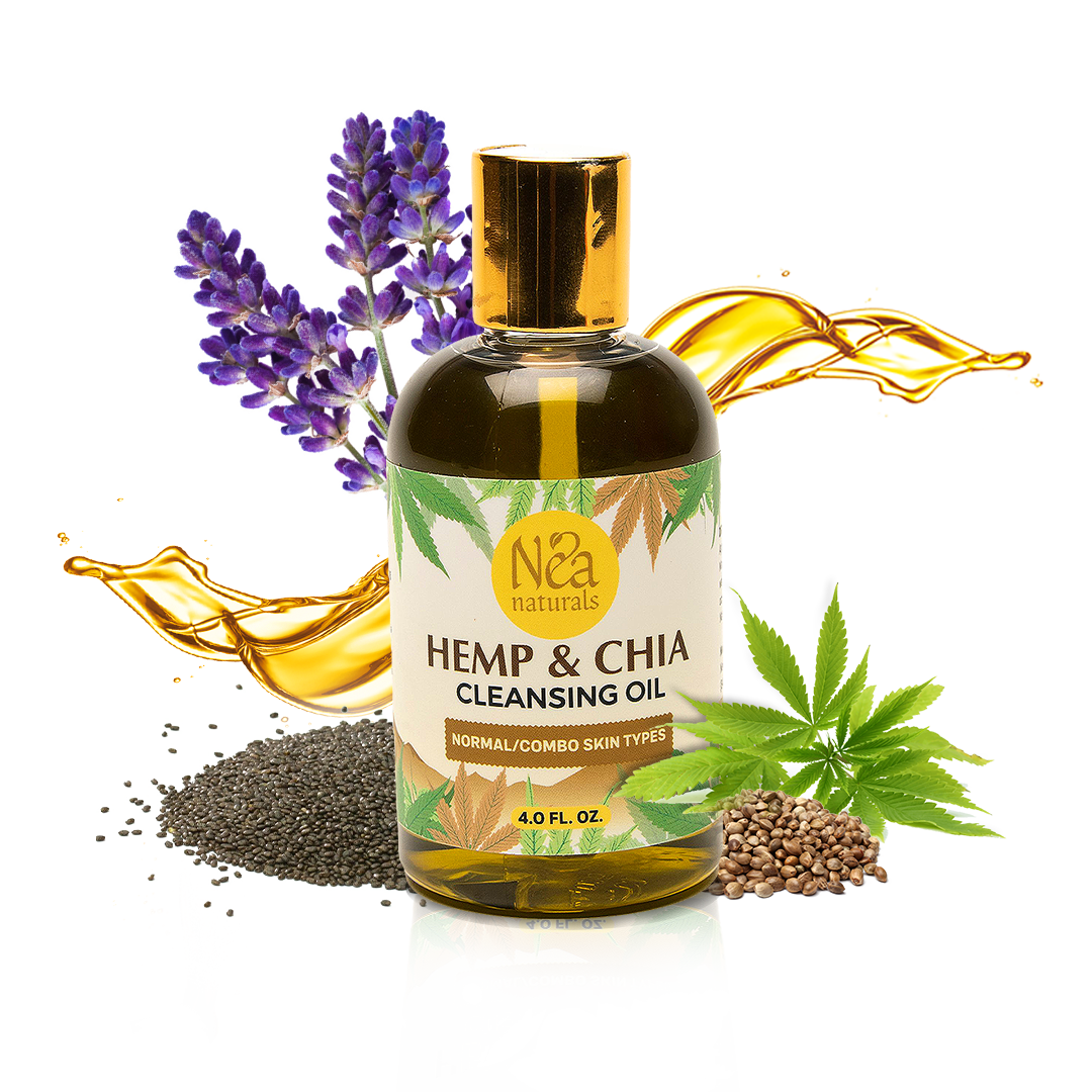 Hemp & Chia Cleansing Oil Facial Cleansing Oil Makeup Remover