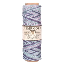 Hemp Cord Spool Variegated 10# 205 Feet/Pkg-Party