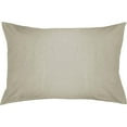 thumbnail image 1 of Hemp Fabric 20x36" King Pillowcase - Soft Washable Hypoallergenic Pillow Cover, Natural, 1 of 6