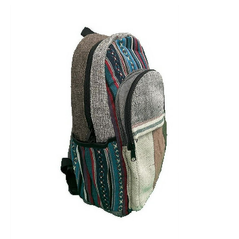 Hemp Laptop Backpack Eco friendly Unisex Organic Hemp Bag handcrafted by the best artisans in Nepal Jalapa Walmart