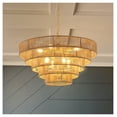 thumbnail image 1 of Hemp Rope Chandelier 24", Boho Pendant Light - Modern Woven Rattan Cage Ceiling Lamp for Living Room, Dining Room, Bedroom (No Bulbs), 1 of 9