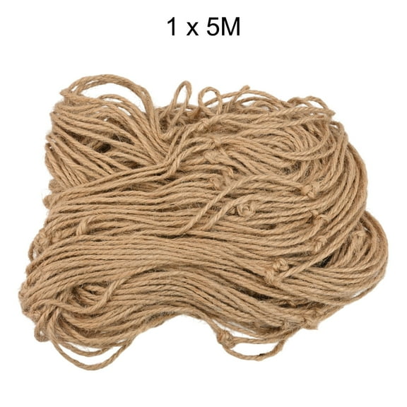 Hemp Rope Support Net for Vertical Plant Growth in Balconies and Sheds