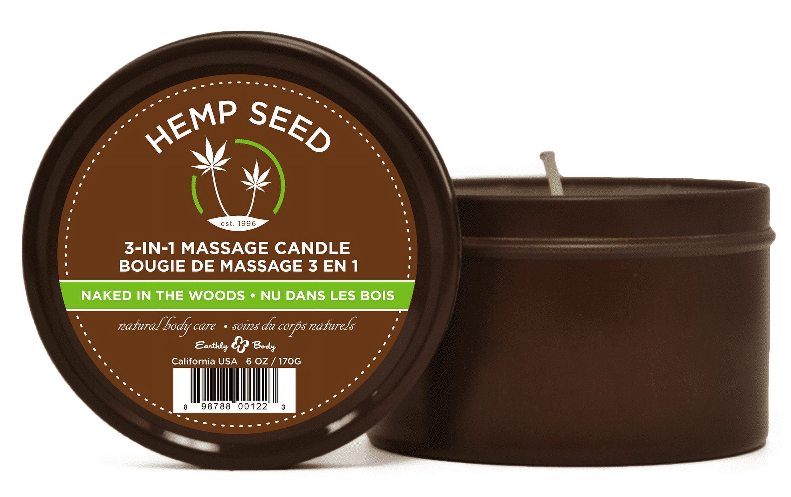 Sensual Edible Candle 4oz (Wicked Wild Berry) – Skinny Dip Candle