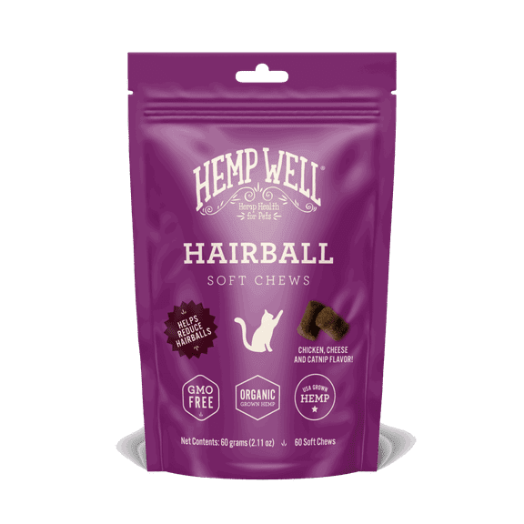 Hemp Well Cat Hairball Soft Chews