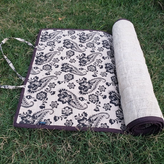 Hemp Yoga Mat, 100% Handmade, Eco Friendly, Natural and Biodegradable.