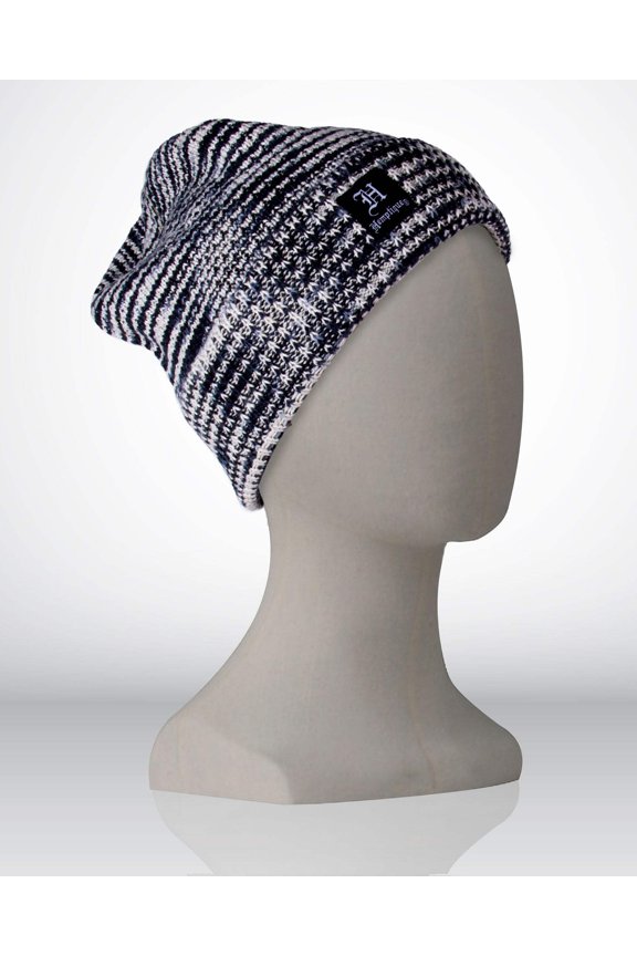 Hemptique 100% Hemp Beanies short - 4 colors-Black -Black & White-Rainbow-Natural