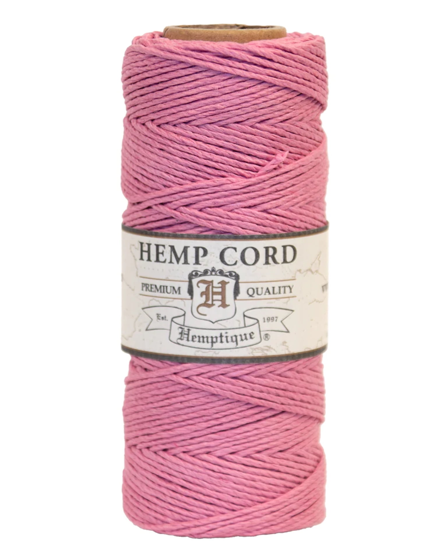 Hemptique 20 Hemp Cord Spools 1mm Hemp String & Twine for Crafts