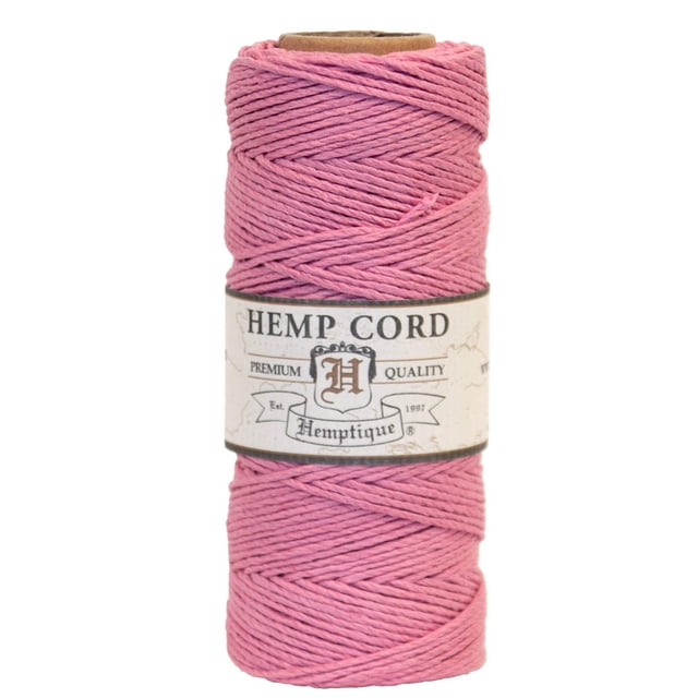 Hemptique #20 Hemp Cord Spools - 1mm Hemp String & Twine for Crafts