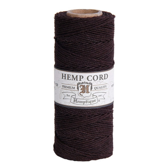 Hemptique #20 Hemp Cord Spools - 1mm Hemp String & Twine for Crafts