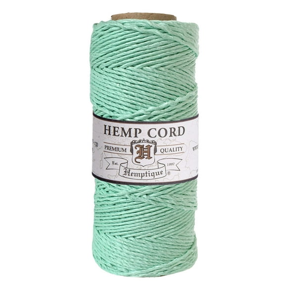 Hemptique #20 Hemp Cord Spools – 1mm High Quality Hemp String & Twine for Crafts