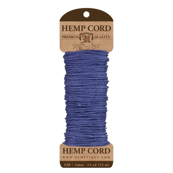Hemptique #20 Hemp Twine Long Mini Cards for Arts & Crafts
