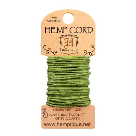 Hemptique #20 Hemp Twine Mini Cards for Arts & Crafts