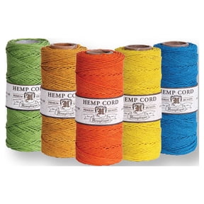 Hemptique #20 Hemp Twine Spools for Arts & Crafts