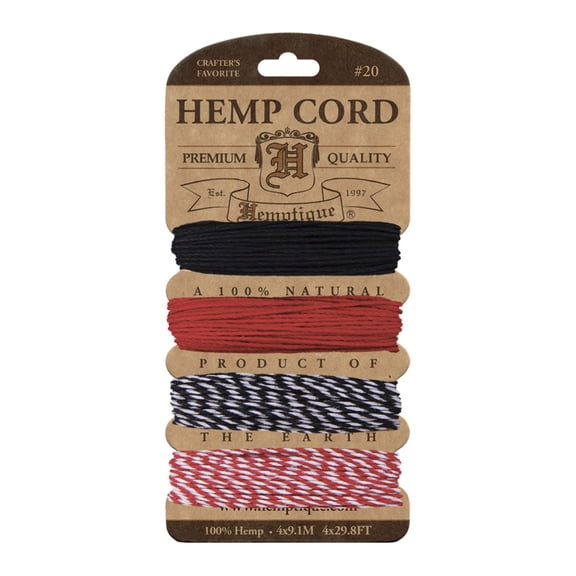 Hemptique #20 Variegated Hemp Cord Cards