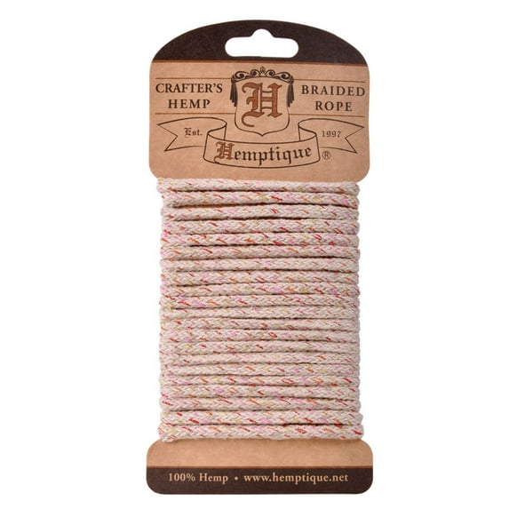 Hemptique 4mm Hemp Braided Rope Twine Cards