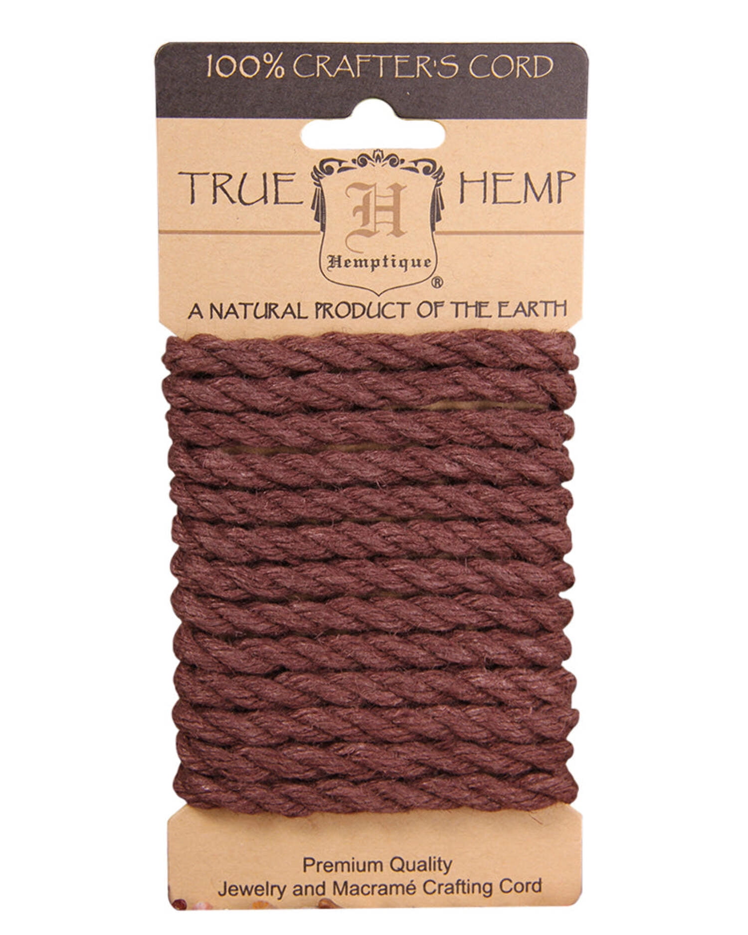 Hemptique 6mm Hemp Twisted Rope Cards - Walmart.com