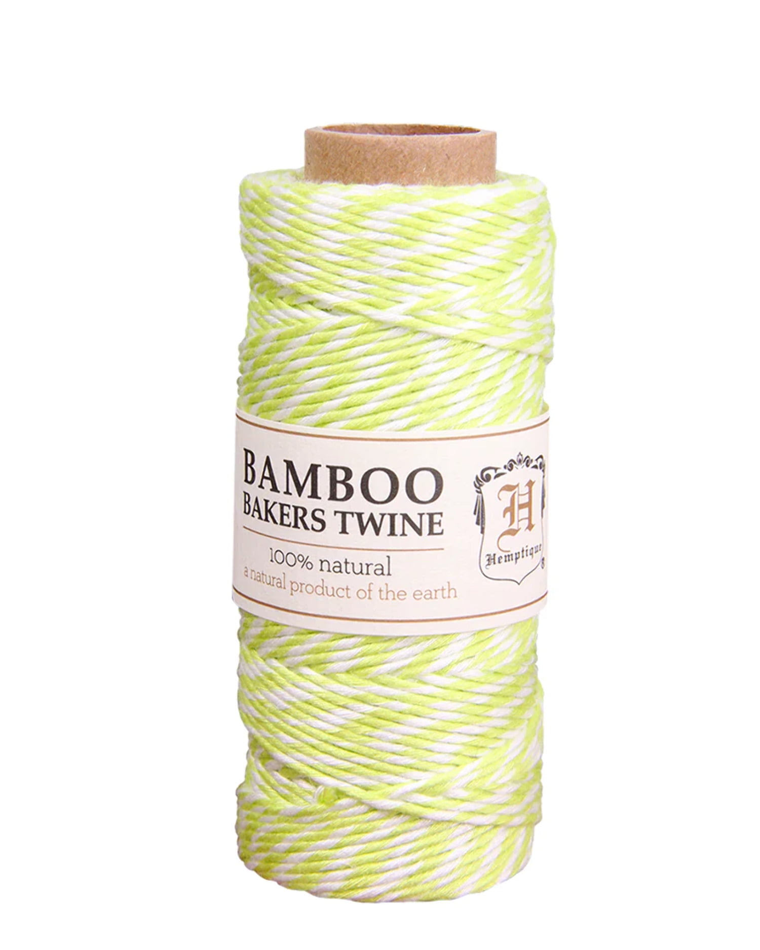 Hemptique Bakers Twine Spool, Red/White